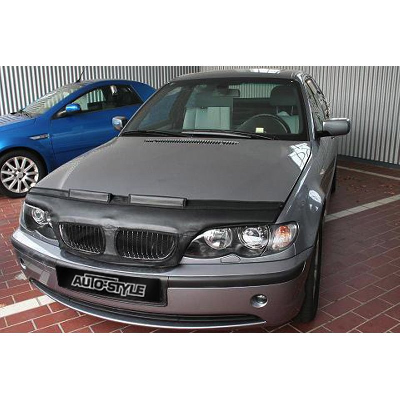 Protège-capot sur mesure pour BMW Série 3 E46 sedan/touring 1998-2001 - Noir