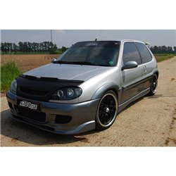 Protège-capot sur mesure pour Citroen Saxo II 1999-2003 - Noir