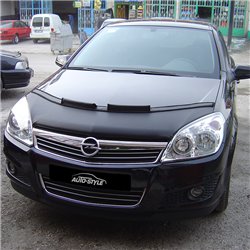 Protège-capot sur mesure pour Opel Astra H 5 portes 2004-2008 - Noir