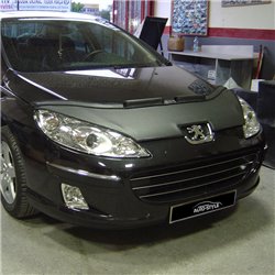 Protège-capot sur mesure pour Peugeot 407 2004-2008 - Noir
