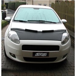 Protège-capot sur mesure pour Fiat Grande Punto 2005-2008 - Noir