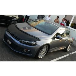 Protège-capot sur mesure pour Volkswagen Scirocco III 2008- - Noir