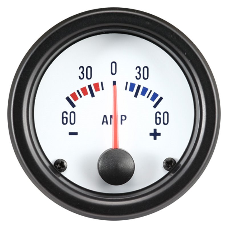 Instrument Performance blanc classique Ampère -60>+60 52mm