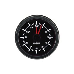 Instrument Performance noir classique horloge analogique 52mm