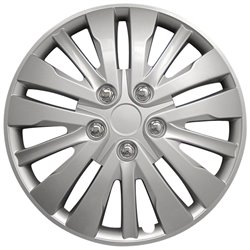 Jeu d'enjoliveurs Washington 16-inch argent