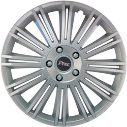 Jeu d'enjoliveurs J-Tec Discovery 13-inch argent