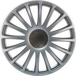 Jeu d'enjoliveurs J-Tec Grand Prix 13-inch argent