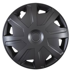 Jeu d'enjoliveurs J-Tec Mistral Van 15-inch noir (sphère)