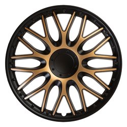 Jeu d'enjoliveurs J-Tec Orden 15-inch noir/d'or