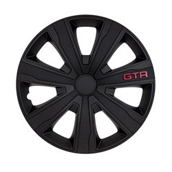 Jeu d'enjoliveurs J-Tec GTR Carboné 14-inch noir