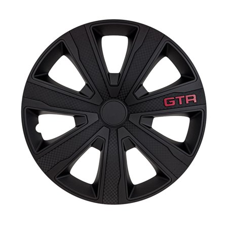 Jeu d'enjoliveurs J-Tec GTR Carboné 15-inch noir