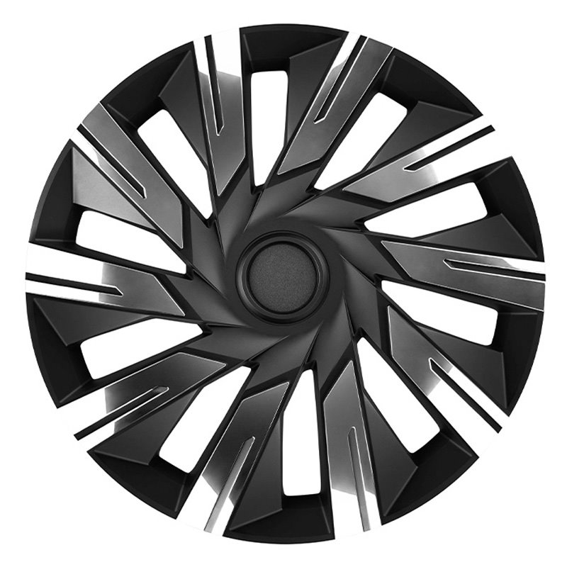 Jeu d'enjoliveurs J-Tec Tecna 15-inch chromét/noir