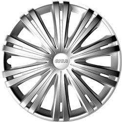 Jeu d'enjoliveurs Giga 14-inch argent