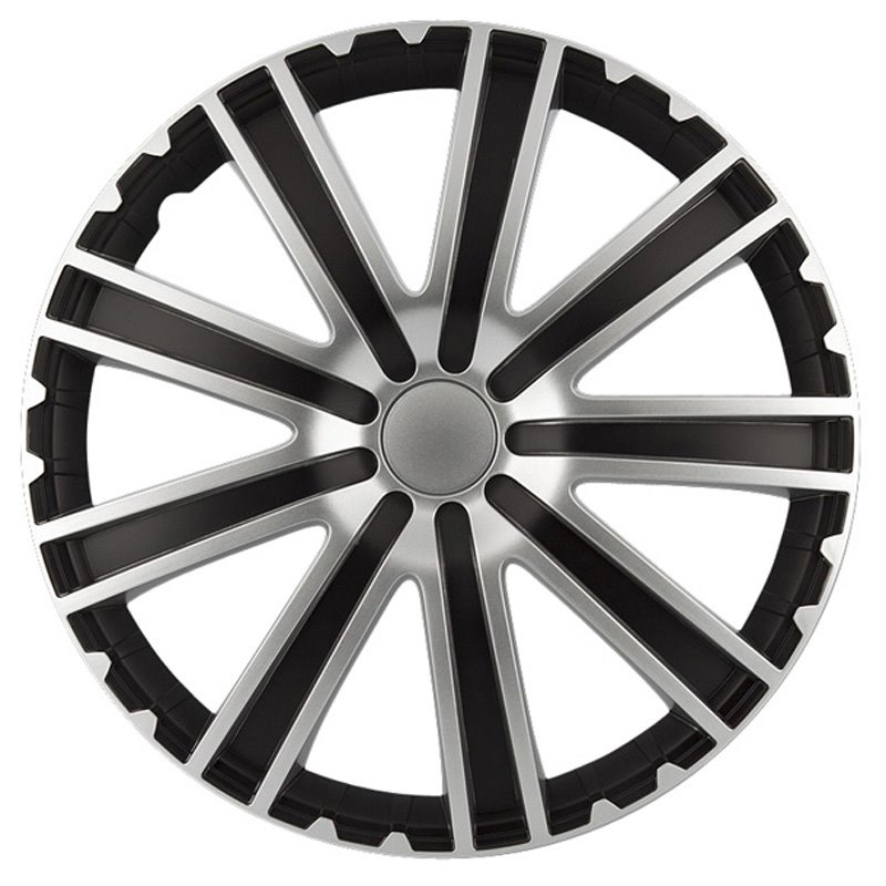 Jeu d'enjoliveurs Toro 13-inch noir/argent