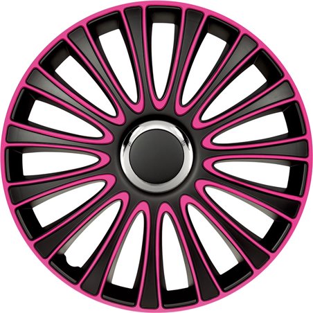 Jeu d'enjoliveurs LeMans 16-inch noir/rose Jeu d'enjoliveurs LeMans 16-inch noir/rose