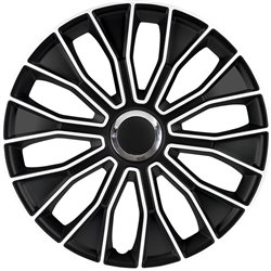 Jeu d'enjoliveurs Voltec Pro 13-inch noir/blanc