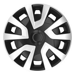 Jeu d'enjoliveurs Revo-VAN 16-inch argent/noir (sphère)