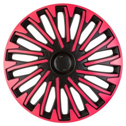 Jeu d'enjoliveurs Soho 13-inch noir/rose