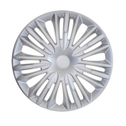 Jeu d'enjoliveurs Jerez 15-inch argent