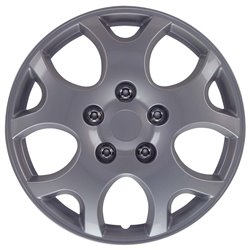 Jeu d'enjoliveurs Nebraska 15-inch argent