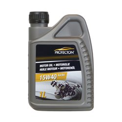 Protecton Huile Moteur 15W40 A3/B4 1L 12-Litre Diesel Mineral