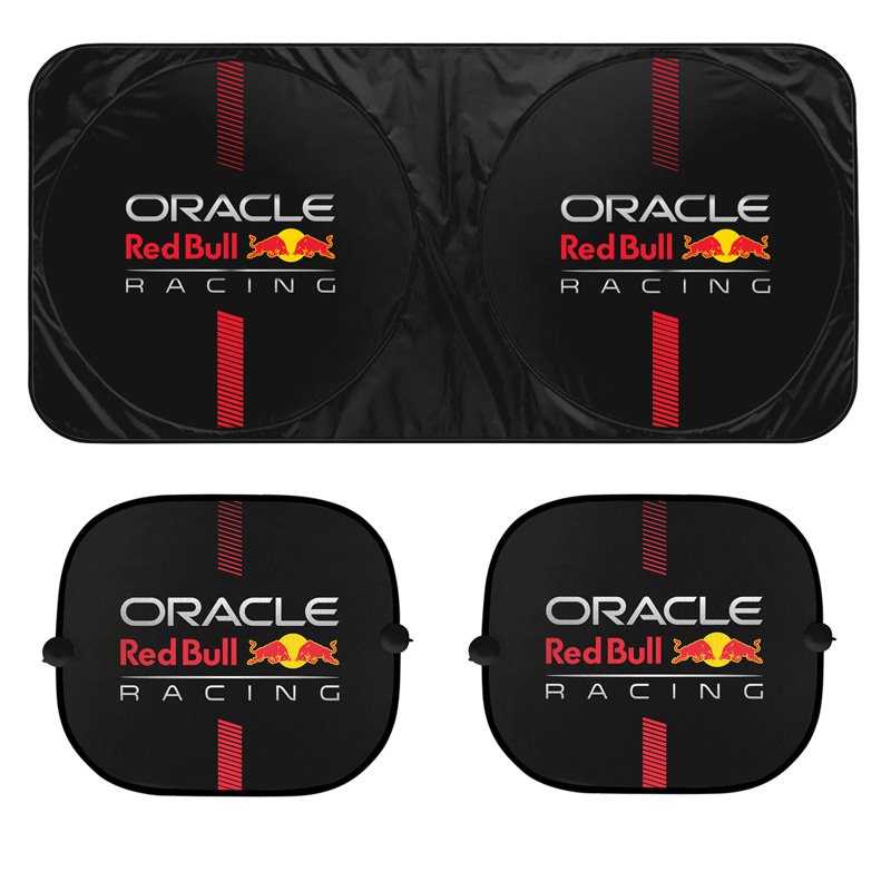 Red Bull Oracle Kit Pare-soleil universel - 3 pièce - Noir/Rouge
