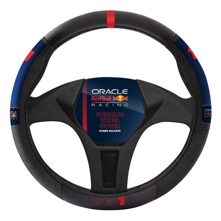 Red Bull Oracle Housse de volant universel - Type 02 MV1 - Noir/Rouge/Bleu