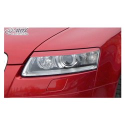 Spoilers de phares sur mesure pour Audi A6 4F 2005-2011 (ABS)