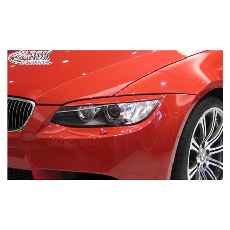 Spoilers de phares sur mesure pour BMW Série 3 E92/E93 Coupé/Cabrio -2010 (ABS)