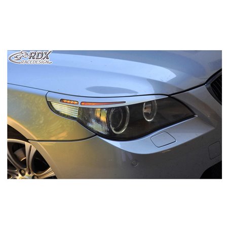 Spoilers de phares sur mesure pour BMW Série 5 E60/E61 Sedan/Touring 2003-2010 (ABS)