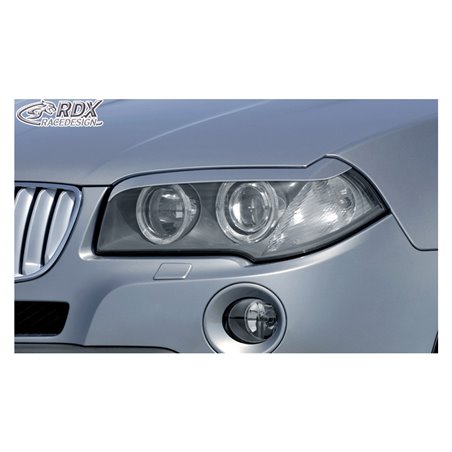 Spoilers de phares sur mesure pour BMW X3 E83 2004-2010 (ABS)