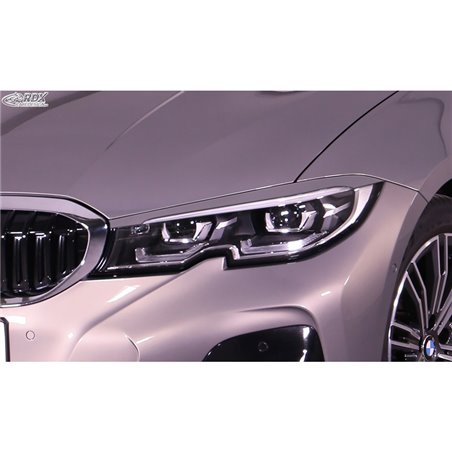 Spoilers de phares sur mesure pour BMW Série 3 G20/G21 Sedan/Touring 2019- (ABS)