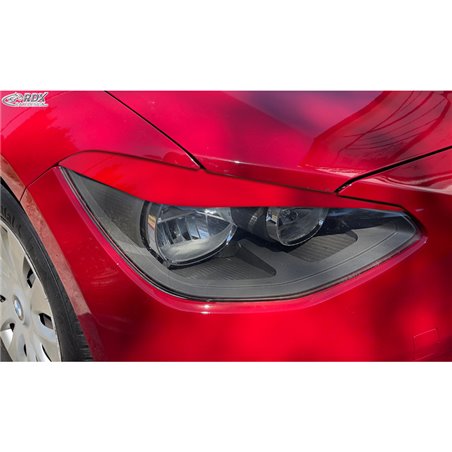 Spoilers de phares sur mesure pour BMW Série 1 F20/F21 3/5 portes 2010-2015 (uniquement halogène) (ABS)