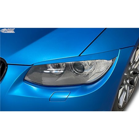 Spoilers de phares sur mesure pour BMW Série 3 E92/E93 Coupé/Cabrio 2010-2013 (ABS)