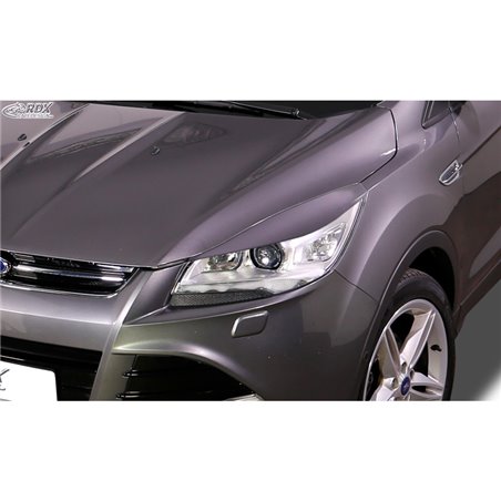 Spoilers de phares sur mesure pour Ford Kuga II (DM2) excl. Facelift 2013-2016 (ABS)