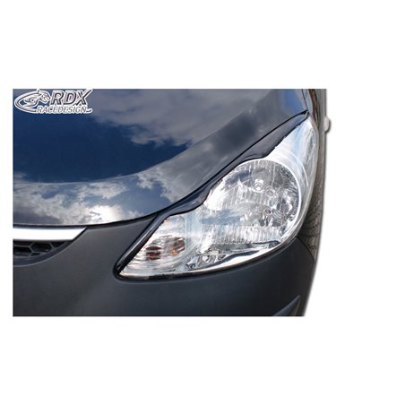 Spoilers de phares sur mesure pour Hyundai i10 2008- (ABS)