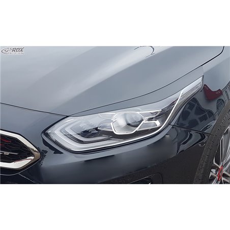 Spoilers de phares sur mesure pour Kia Ceed (CD) & ProCeed (CD) 2018- (ABS)