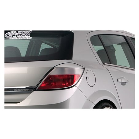 Spoilers de phares arrières sur mesure pour Opel Astra H HB 5-portes 2004-2009 (ABS)