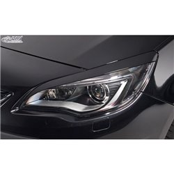Spoilers de phares sur mesure pour Opel Astra J HB 5-portes/Sportstourer 2009-2015 (ABS)
