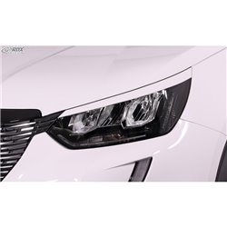 Spoilers de phares sur mesure pour Peugeot 208 II & 2008 II 2019- (ABS)