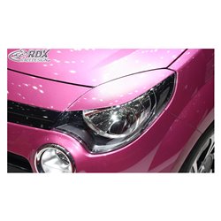 Spoilers de phares sur mesure pour Renault Twingo II Facelift 2012-2014 (ABS)