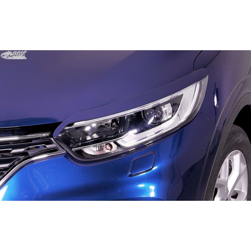 Spoilers de phares sur mesure pour Renault Kadjar 2015-2022 (ABS)