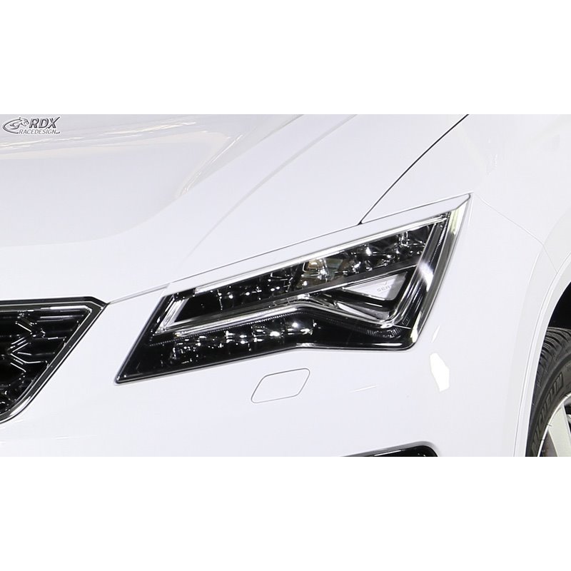 Spoilers de phares sur mesure pour Seat Ateca & Cupra Ateca 2016-2021 (ABS)