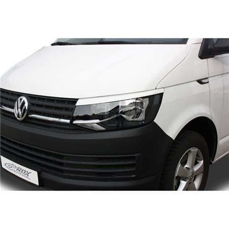 Spoilers de phares sur mesure pour Volkswagen Transporter T6 2015- (ABS)