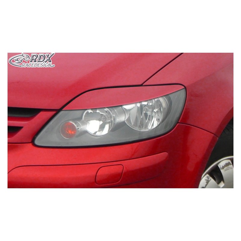 Spoilers de phares sur mesure pour Volkswagen Golf V Plus 2005-2009 (ABS)