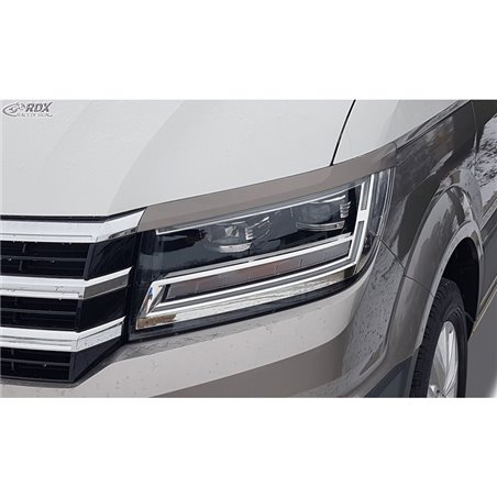 Spoilers de phares sur mesure pour Volkswagen Crafter & MAN TGE 2017- (ABS)