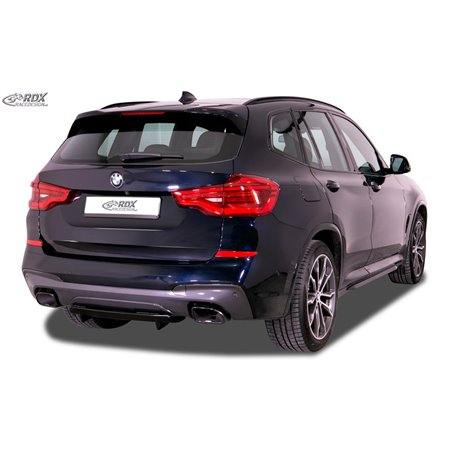 Jupe arrière 'Diffuseur U-Diff' sur mesure pour BMW X3 (G01) 2017- avec Paquet-M (PU)