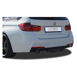 Jupe arrière 'Diffuseur U-Diff' sur mesure pour BMW Série-3 F30/F31 2012-2018 incl. M-Technic (PU)