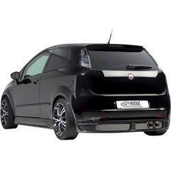 Jupe arrière sur mesure pour Fiat Grande Punto 2005- (PU)