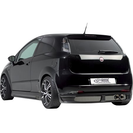 Jupe arrière sur mesure pour Fiat Grande Punto 2005- (PU)